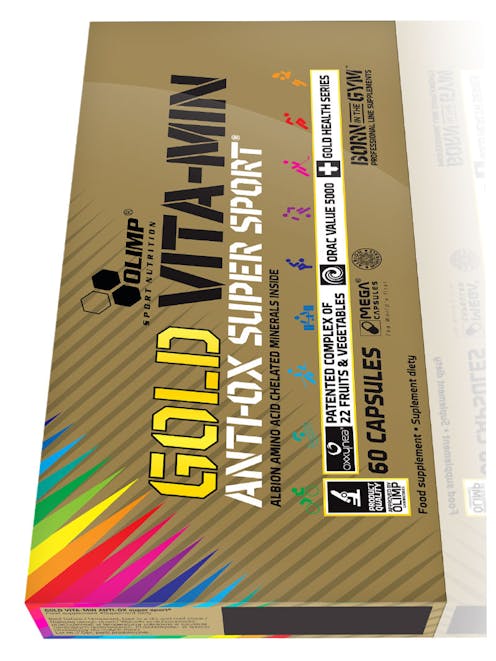 Olimp Gold VITA-MIN Anti OX Super Sport x 60 Mega Caps