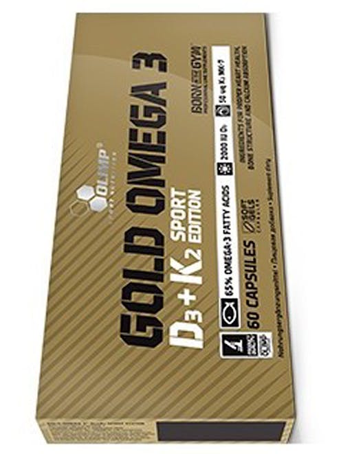 Olimp Gold Omega 3 D3 + K2 Sports Edition 60 Caps