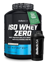 Biotech USA Iso Whey Zero 2.27kg - FREE Shaker
