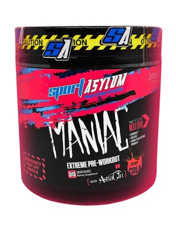 Sport Asylum Maniac Pre Workout - 30 Servings