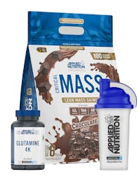 Applied Nutrition Critical Mass 6kg - Professional Formula - FREE Glutamine 120 Caps and Shaker