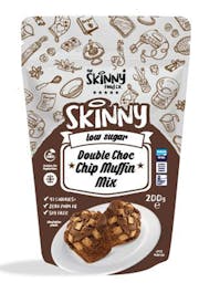 The Skinny Food Co Double Chocolate Chip Muffin Mix - 200g 