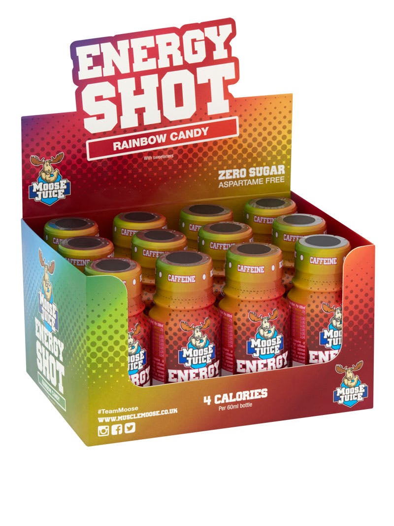 Muscle Moose Moose Juice Energy Shot 12 X 60ml Shots