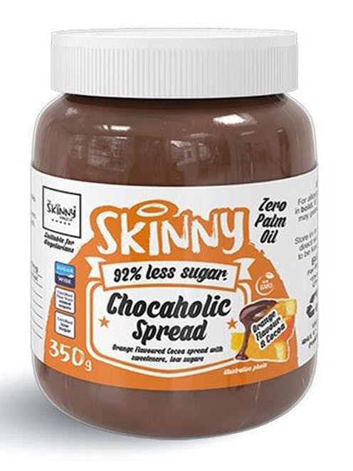The Skinny Food Co #NotGuilty Low Sugar Chocaholic Chocolate Orange Flavoured Spread - 350g