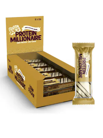 Mountain Joes Protein Millionaire 10 x 50g Bars