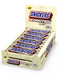 Snickers Hi Protein Bars x 12 x 57g Bars - White Chocolate Caramel Peanut