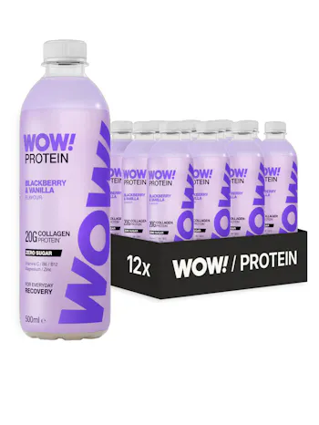 WOW Protein 20g 12 x 500ml Bottles