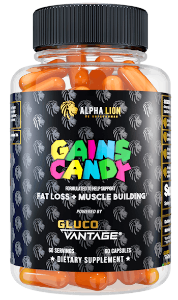 Alpha Lion Gains Candy Glucovantage x 60 Caps