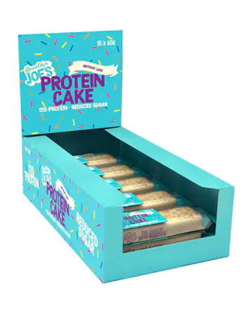 Mountain Joes Protein Cakes - 10 x 60g Bars