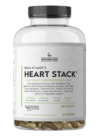 Supplement Needs Heart Stack 180 Caps (Formerly C-V Stack)