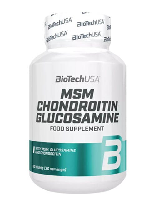 Biotech USA MSM Chondroitin Glucosamine x 60 Tablets