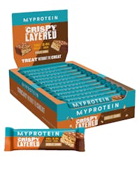 Myprotein Crispy Layered Protein Bar 12 x 58g Bars