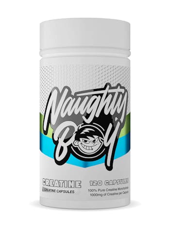 Naughty Boy Lifestyle Creatine Caps x 120 Caps