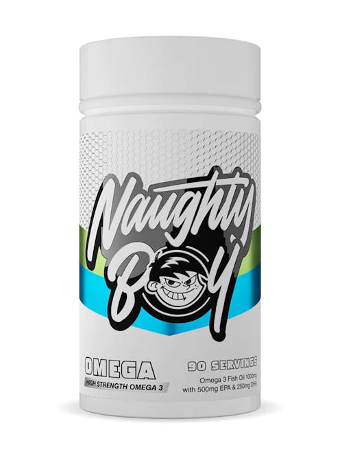 Naughty Boy Lifestyle Omega 3 1000mg x 90 Soft Gels