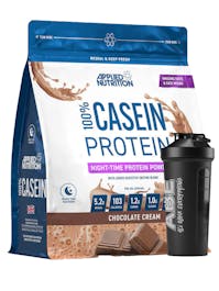 Applied Nutrition 100% Casein 900g - FREE ABE Shaker