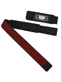 Muscle King Nutrition Padded - Rubber Grip - Lifting Straps - Pair