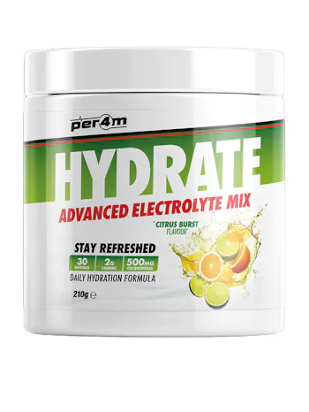 Per4m Hydrate - Advanced Electrolyte Mix - 30 Servings