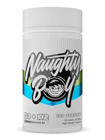 Naughty Boy Lifestyle D3 + K2 x 120 Tablets