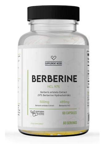 Supplement Needs Berberine HCL x 60 Caps