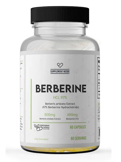 Supplement Needs Berberine HCL x 60 Caps