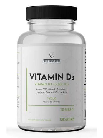 Supplement Needs Supplement Needs Vitamin D3 x 120 Tablets