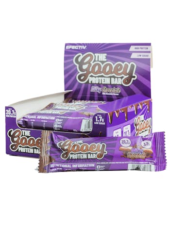 Efectiv Sports The Gooey Protein Bar - 12 x 65g Bars