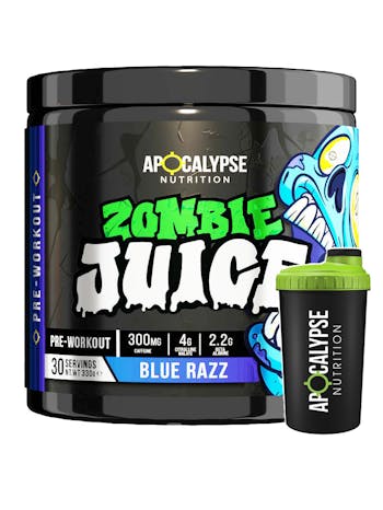 Apocalypse Nutrition Zombie Juice - Pre Workout - 30 Servings - Special Offer - FREE Shaker