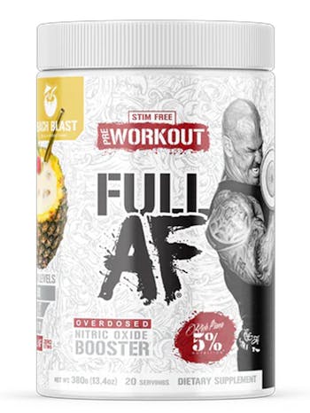 Rich Piana 5% Full AF - Stim Free Pre Workout - 20 Servings
