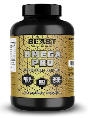 Beast Pharm Omega Pro x 90 Soft Gel Caps