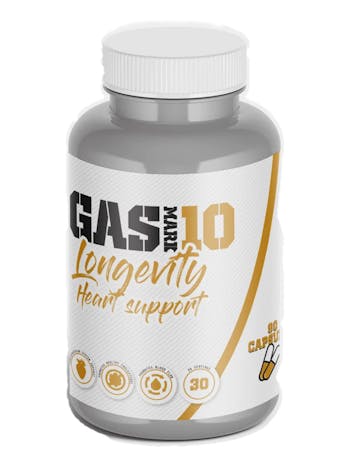 Gas Mark 10 Longevity Heart Support x 90 caps