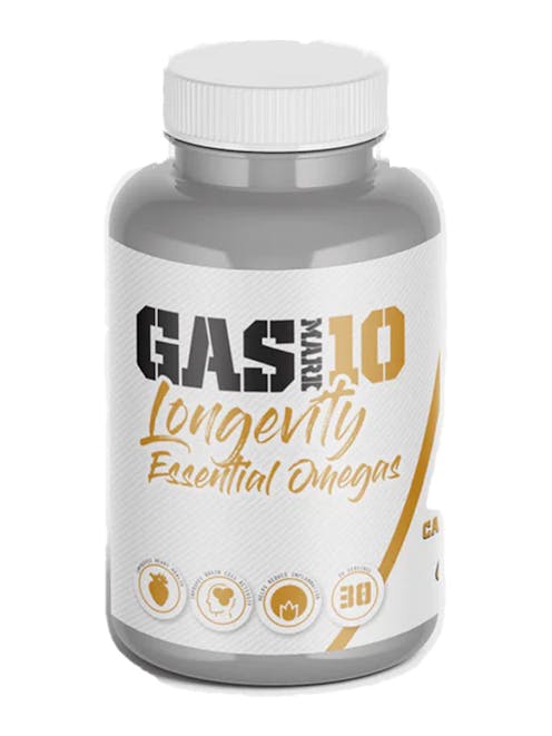 Gas Mark 10 Longevity Essential Omegas x 90 caps