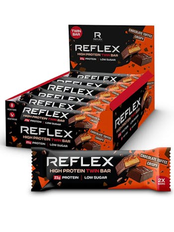 Reflex Nutrition High Protein Twin Bar - 12 x 60g Bars