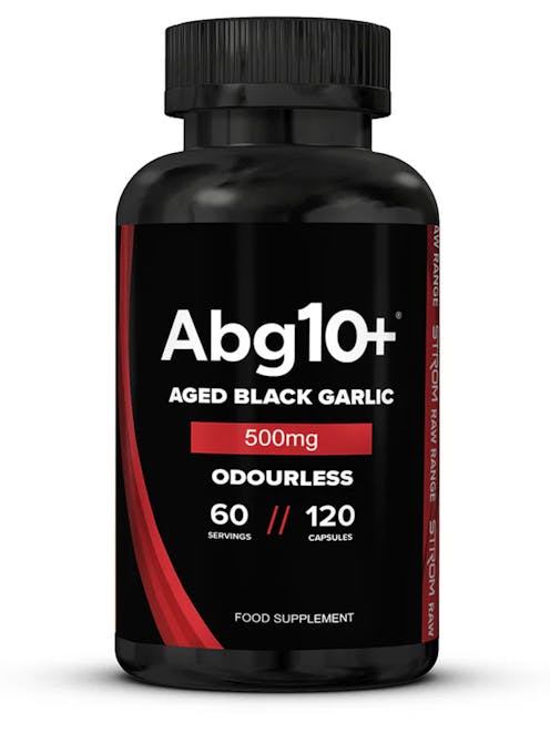 Strom Sports Nutrition Abg10+ - Aged Black Garlic x 120 Caps