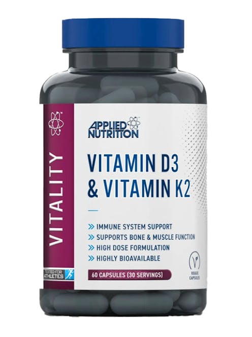 Applied Nutrition Vitamin D3 & K2 x 60 Caps