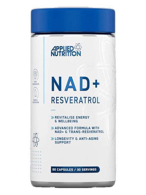 Applied Nutrition NAD+ Resveratrol x 60 Caps