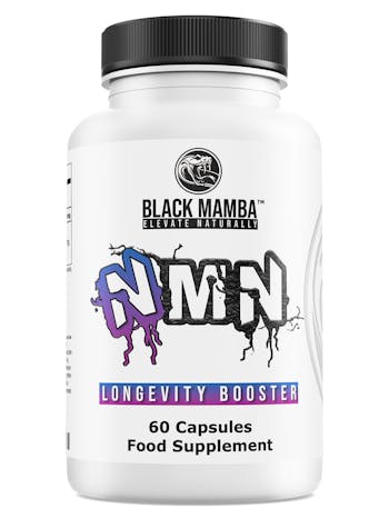 Black Mamba Black Mamba NMN – 60 Capsules (500mg Uthever® NMN Per Cap)