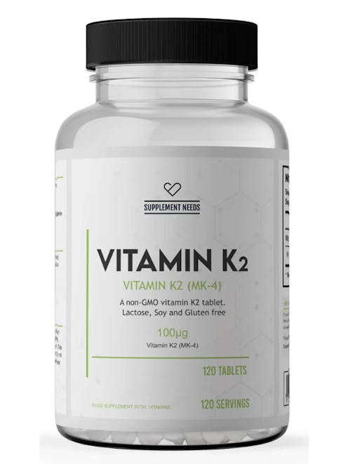 Supplement Needs Vitamin K2 x 120 Tabs