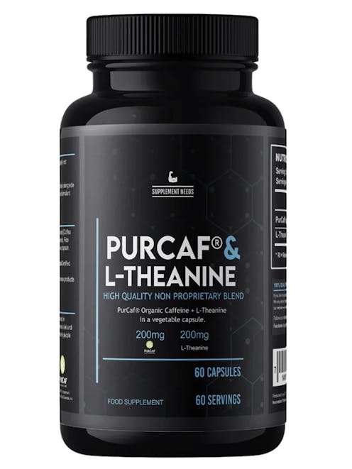 Supplement Needs PurCaf & Theanine x 60 Caps