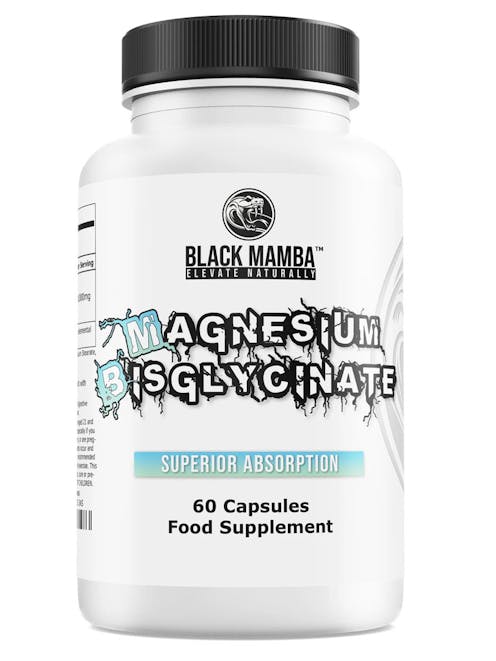Black Mamba Magnesium Bisglycinate - 60 Caps