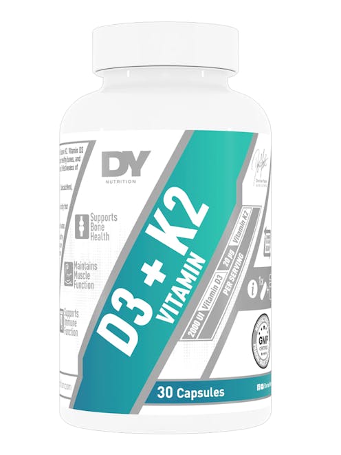 Dorian Yates - DY Nutrition D3 + K2 Vitamin x 30 Caps