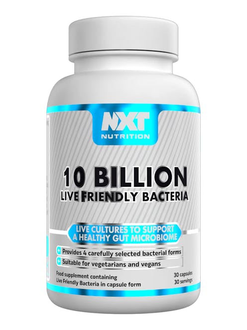 NXT Nutrition 10 Billion Live Friendly Bacteria - 30 capsules