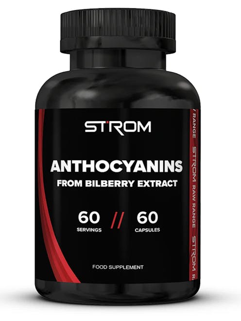 Strom Sports Nutrition Bilberry Anthocyanins x 60 Caps