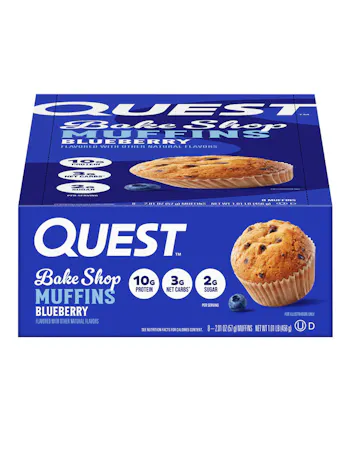 Quest Nutrition Bake Shop Muffins - 8 x 57g
