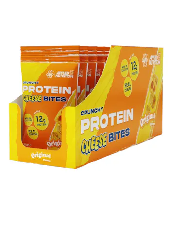 Applied Nutrition Crunchy Cheese Bites - 10 x 20g Bags