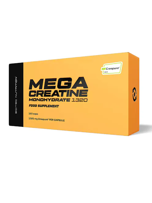 Scitec Nutrition Mega Creatine Monohydrate 1320 - Creapure - x 120 Caps