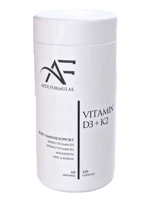 Apex Formulas Vitamin D3 & K2 x 120 Caps