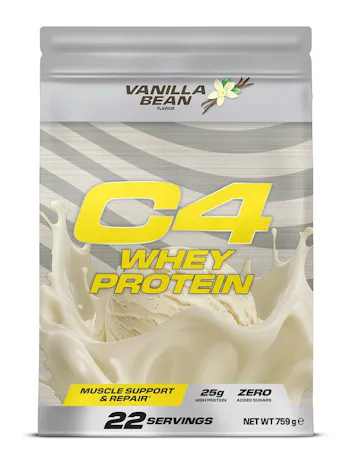 C4 Whey Protein 799g - 22 Servings - Vanilla Bean