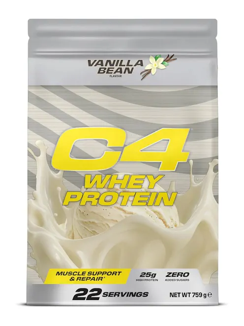 C4 Whey Protein 799g - 22 Servings - Vanilla Bean
