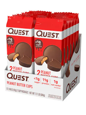 Quest Nutrition Peanut Butter Cups - 12 x 42g Packs