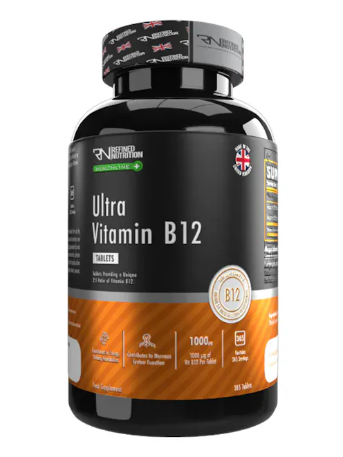 Refined Nutrition Ultra Vitamin B12 x 365 Tablets